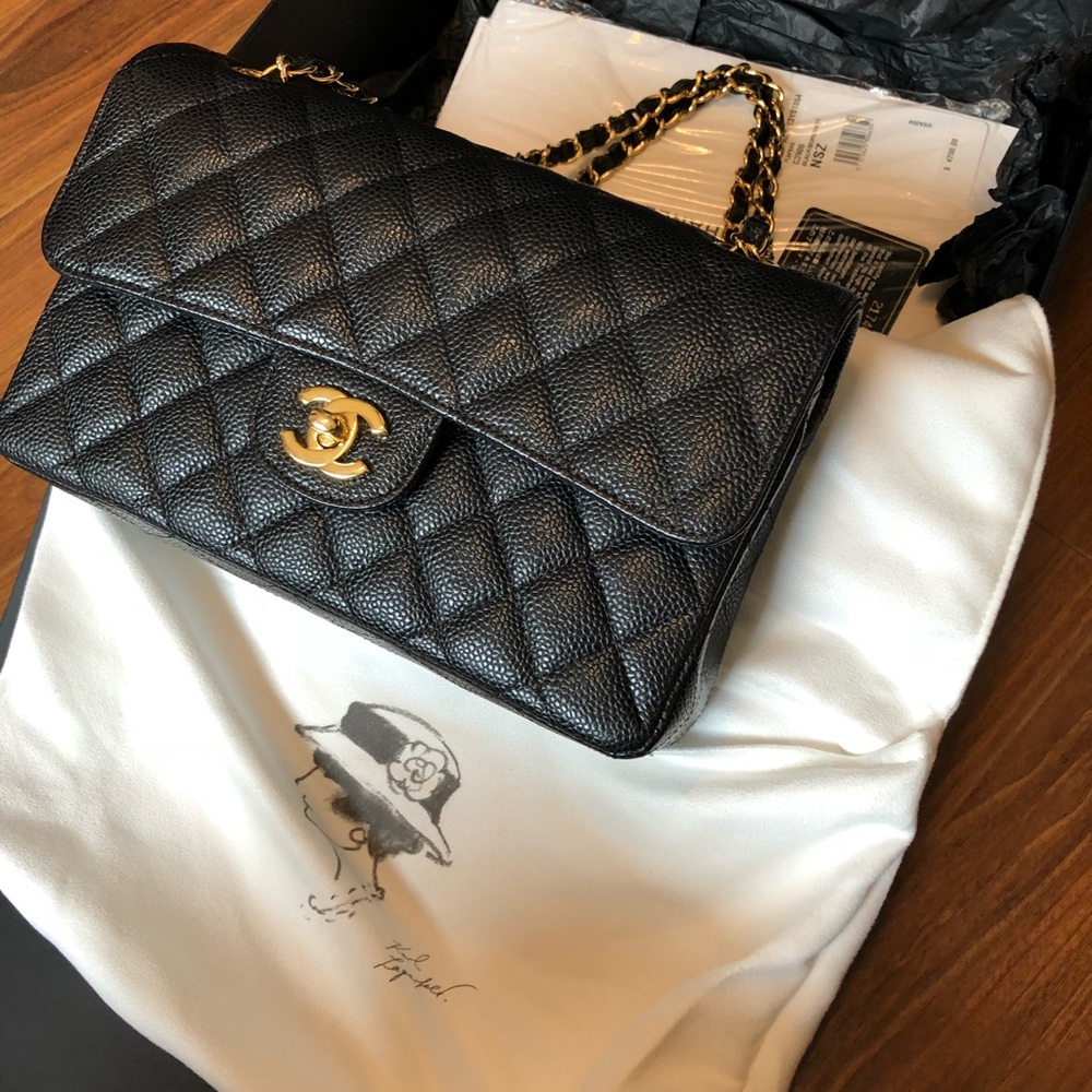 Chanel classic small double flap